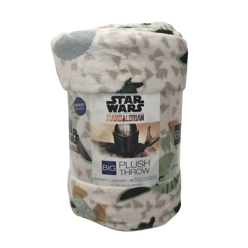 The Mandalorian Baby Yoda Grogu Oversized Throw